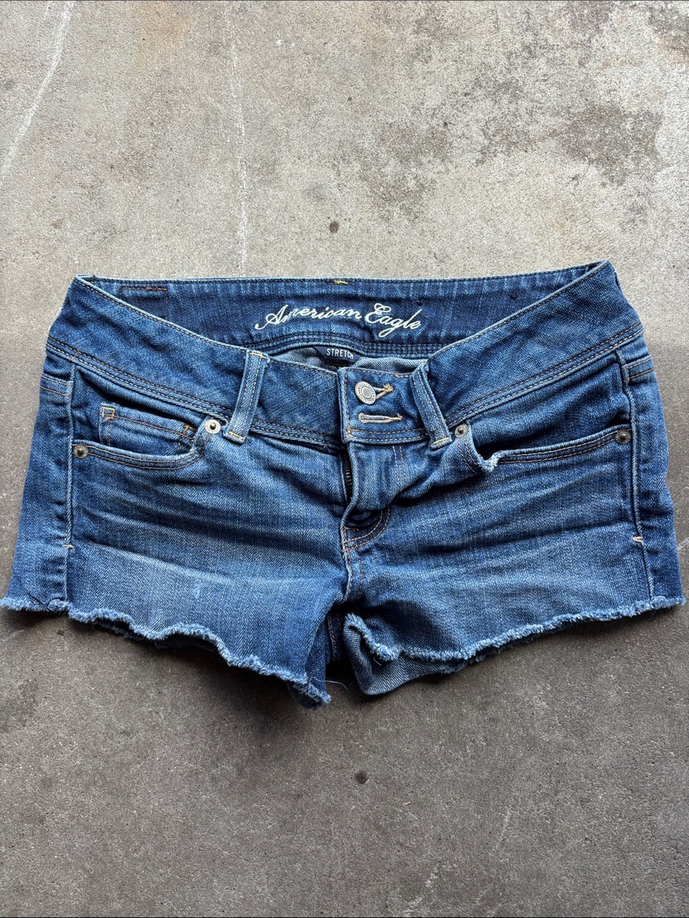 American Eagle Outfitters Blue Denim Jean Shorts